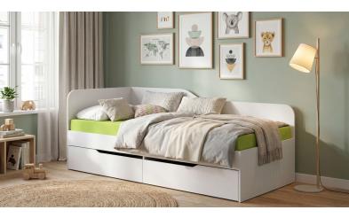 Bed + drawers for mattress 90/200 Amiko Bed + drawers for mattress 90/200